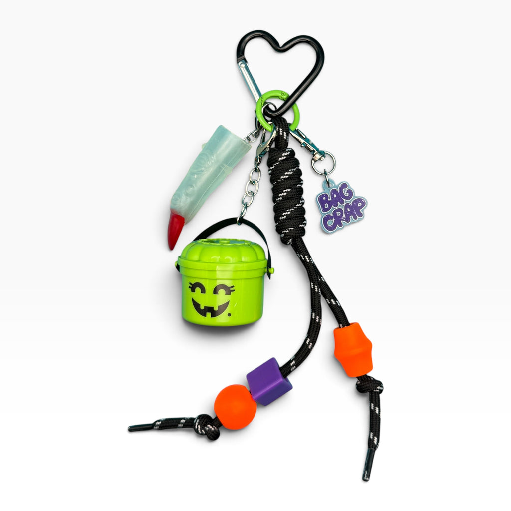 Mini Boo Bucket Halloween Bag Charm Sets
