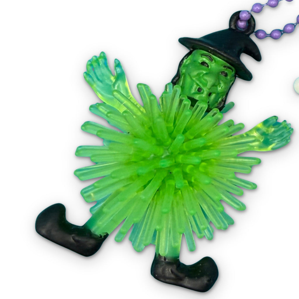Halloween Rubber Witch Candy Bag Charm Set