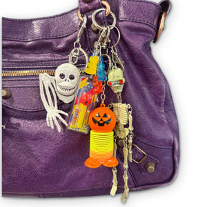 Halloween  s: Drop II -  vintage keychain vintage charms for bag nostalgia vintage keychains y2k collectible - Bag Crap