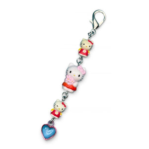 Hello Kitty Linked Heart  s - hello kitty sanrio japan kawaii rare vintage keychain vintage charms for bag nostalgia vintage keychains y2k collectible - Bag Crap