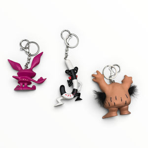 RARE  90s Aaahh!!! Real Monsters  s -  vintage keychain vintage charms for bag nostalgia vintage keychains y2k collectible - Bag Crap