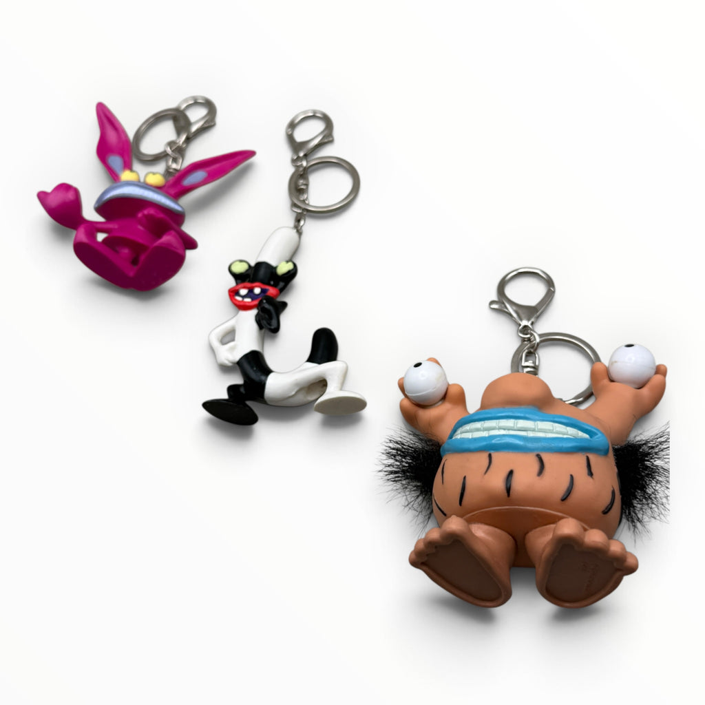 RARE Vintage 90s Aaahh!!! Real Monsters Bag Charms