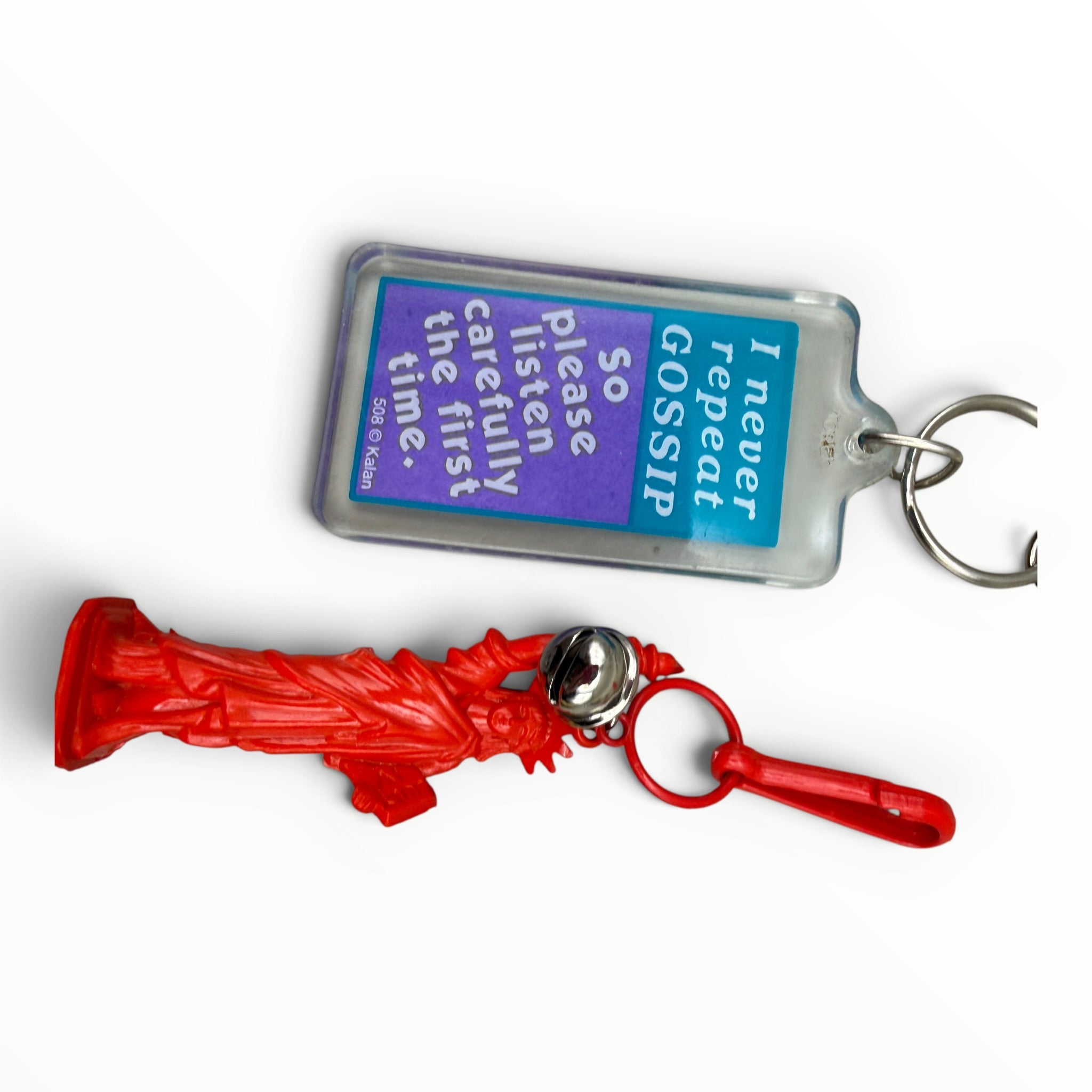 Junk Drawer s &  s: Purple & Red - barbie doll toy pink rare vintage keychain vintage charms for bag nostalgia vintage keychains y2k collectible - Bag Crap