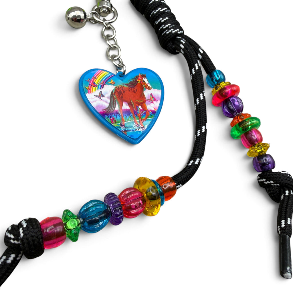 Vintage Lisa Frank Running Horse Bag Charm Set
