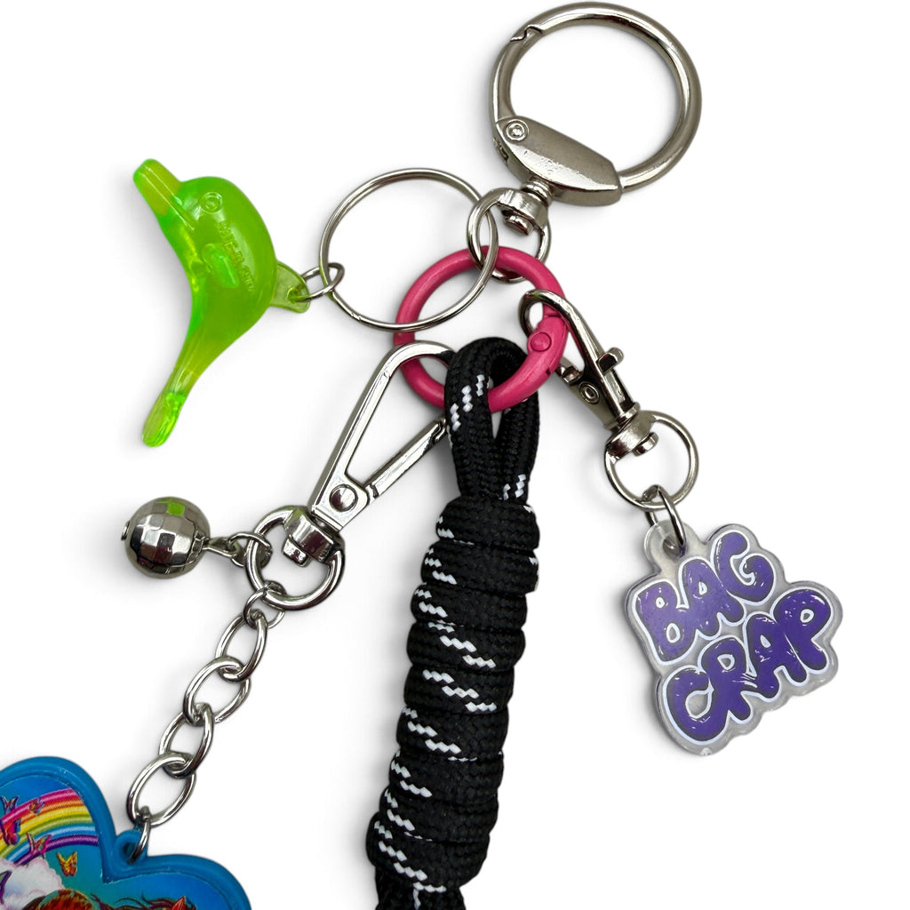 Vintage Lisa Frank Running Horse Bag Charm Set