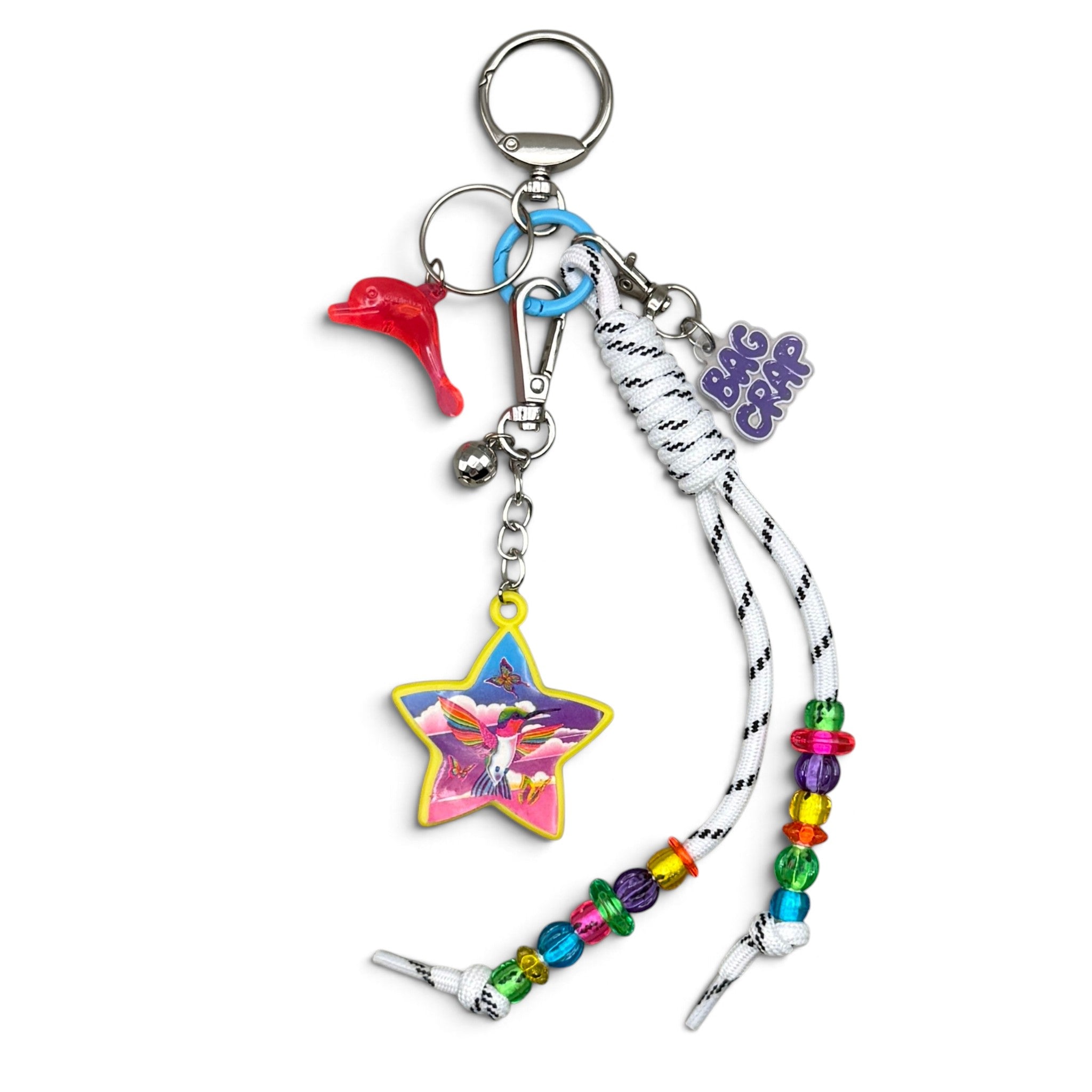 Lisa Frank Dashly Hummingbird   Set - vintage bag charm packs nostalgia vintage y2k vintage keychain vintage charms for bag nostalgia vintage keychains y2k collectible - Bag Crap