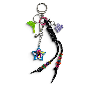 Lisa Frank Penguin Star   Set - vintage bag charm packs nostalgia vintage y2k vintage keychain vintage charms for bag nostalgia vintage keychains y2k collectible - Bag Crap