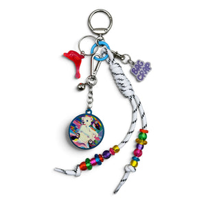 Lisa Frank Roary Polar Bear   Set - vintage bag charm packs nostalgia vintage y2k vintage keychain vintage charms for bag nostalgia vintage keychains y2k collectible - Bag Crap