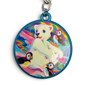 Lisa Frank Roary Polar Bear   Set - vintage bag charm packs nostalgia vintage y2k vintage keychain vintage charms for bag nostalgia vintage keychains y2k collectible - Bag Crap