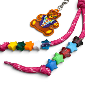 Lisa Frank Sunglasses Bear   Set - vintage bag charm packs nostalgia vintage y2k vintage keychain vintage charms for bag nostalgia vintage keychains y2k collectible - Bag Crap
