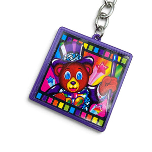 Lisa Frank Hollywood Bear   Set - vintage bag charm packs nostalgia vintage y2k vintage keychain vintage charms for bag nostalgia vintage keychains y2k collectible - Bag Crap