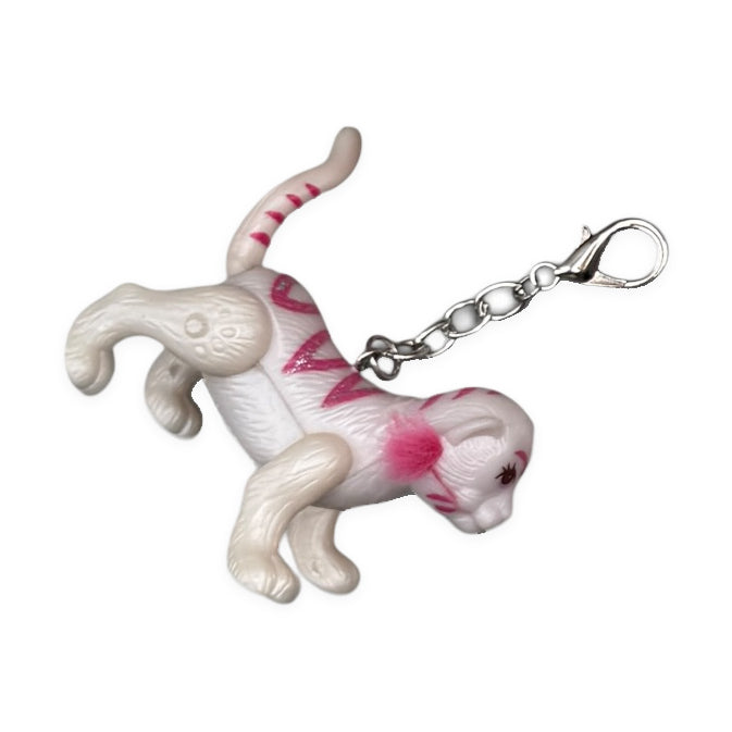 Junk Drawer  s & s: Pink & Teal - barbie doll toy pink rare vintage keychain vintage charms for bag nostalgia vintage keychains y2k collectible - Bag Crap