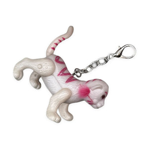 Junk Drawer  s & s: Pink & Teal - barbie doll toy pink rare vintage keychain vintage charms for bag nostalgia vintage keychains y2k collectible - Bag Crap