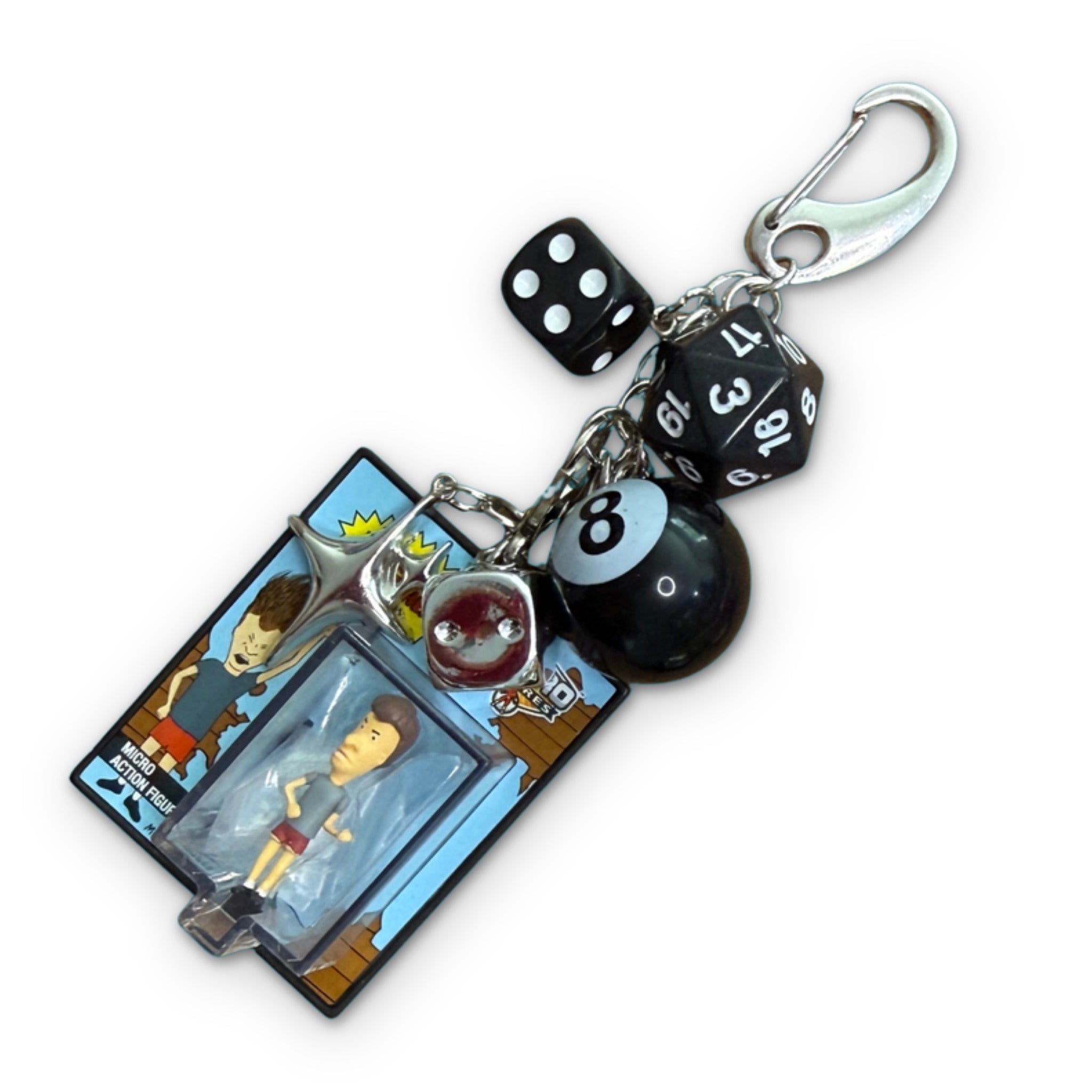 Micro Beavis or Butt-Head Toy Box   Set - vintage bag charm packs nostalgia vintage y2k vintage keychain vintage charms for bag nostalgia vintage keychains y2k collectible - Bag Crap