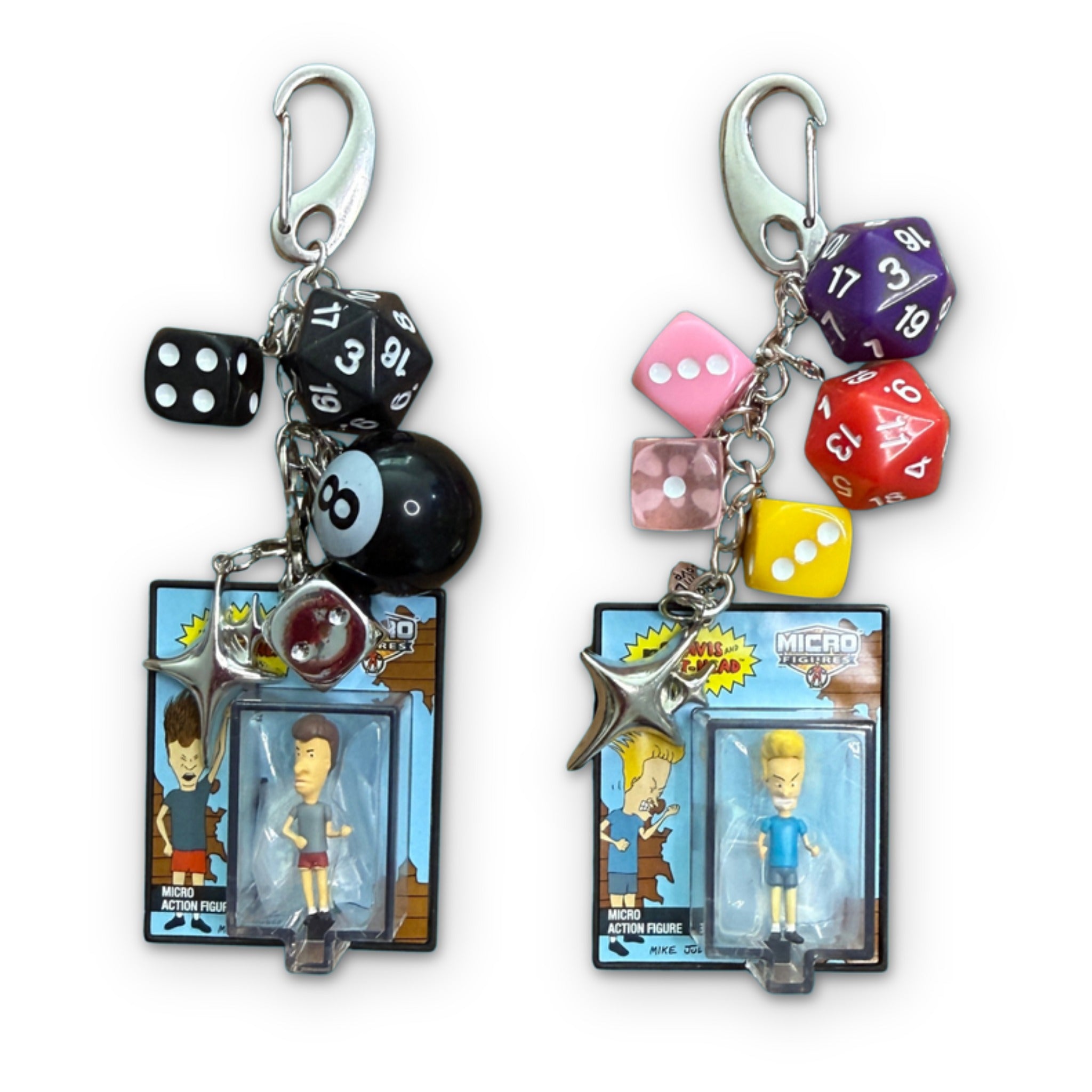 Micro Beavis or Butt-Head Toy Box   Set - vintage bag charm packs nostalgia vintage y2k vintage keychain vintage charms for bag nostalgia vintage keychains y2k collectible - Bag Crap