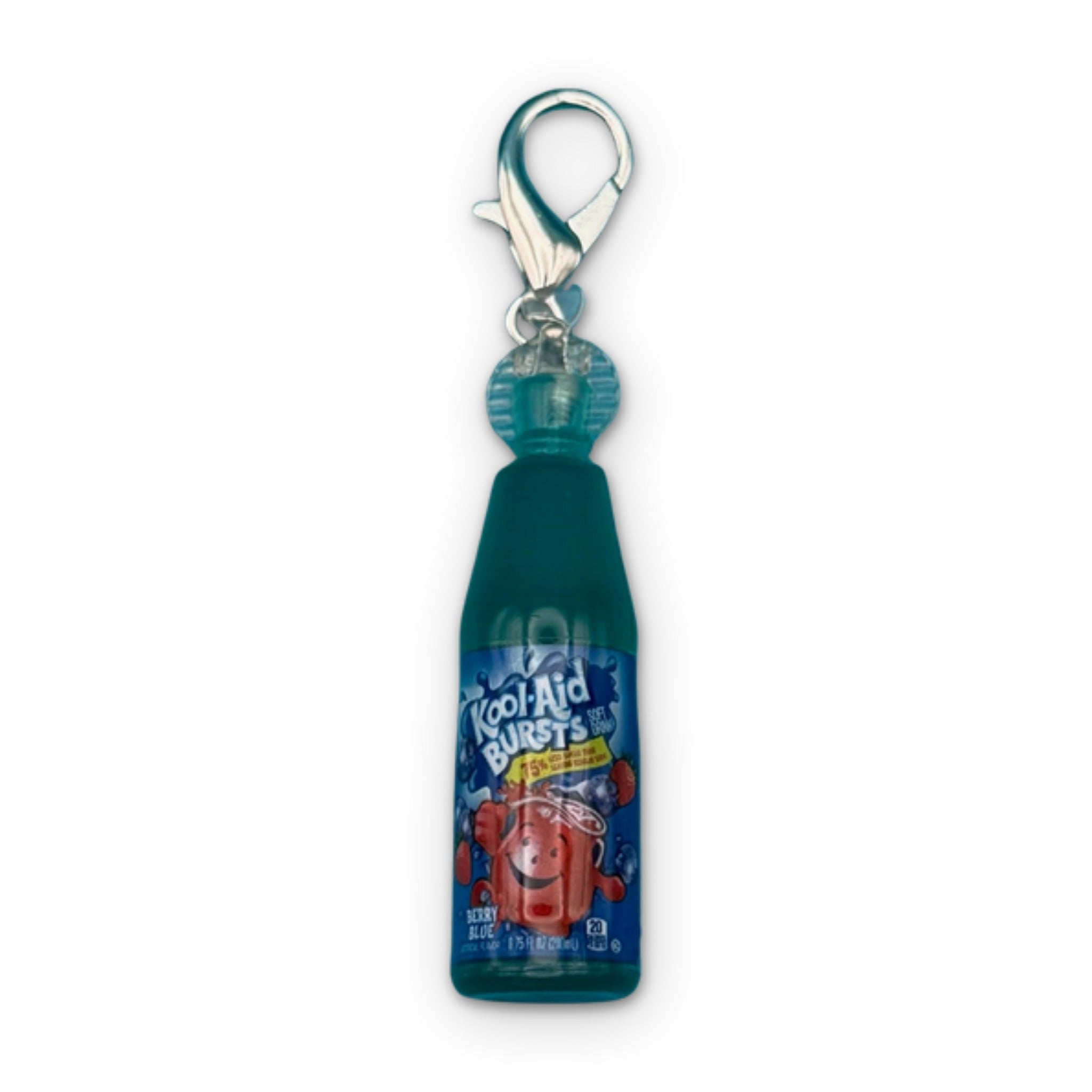 Mini Blue Kool-Aid Bursts - bodega food grocery nyc ny apple fruit vegetables fun vintage keychain vintage charms for bag nostalgia vintage keychains y2k collectible - Bag Crap