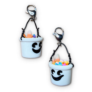 Mini Boo Bucket Halloween -  vintage keychain vintage charms for bag nostalgia vintage keychains y2k collectible - Bag Crap