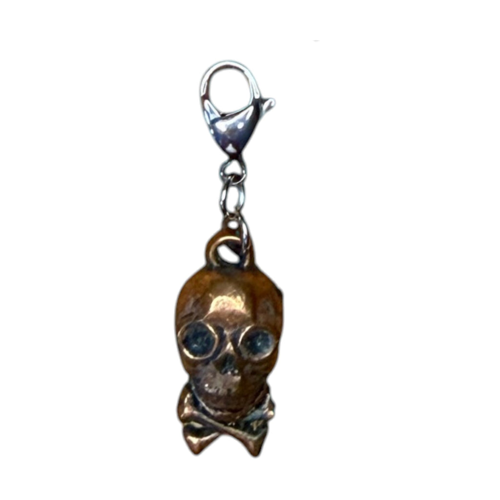 Vintage Miniature Skeleton Pendant Bag Charms