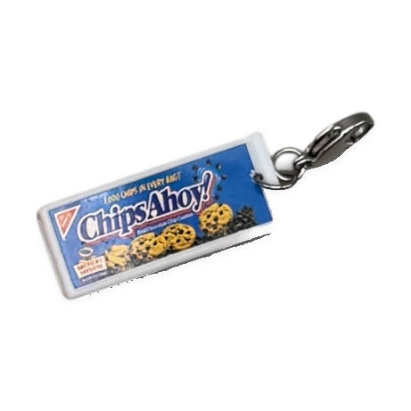 Vintage Junk Drawer Keychains & Bag Charms: Blue & Orange