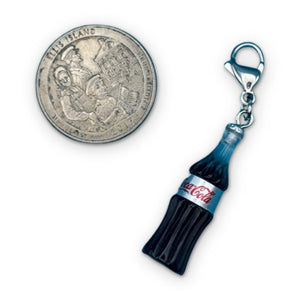 Mini Diet Coke Bottle - bodega food grocery nyc ny apple fruit vegetables fun vintage keychain vintage charms for bag nostalgia vintage keychains y2k collectible - Bag Crap