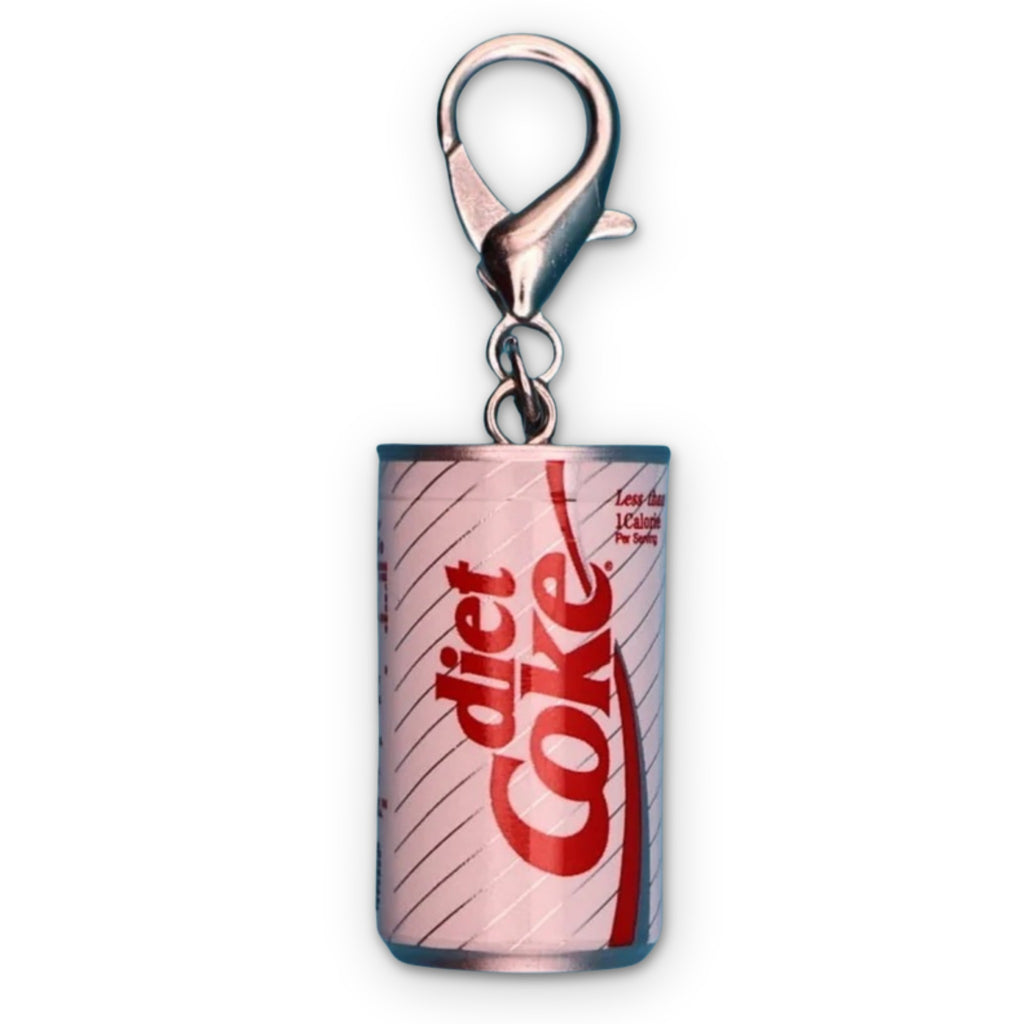 Mini Diet Coke Retro Soda Can Bag Charm