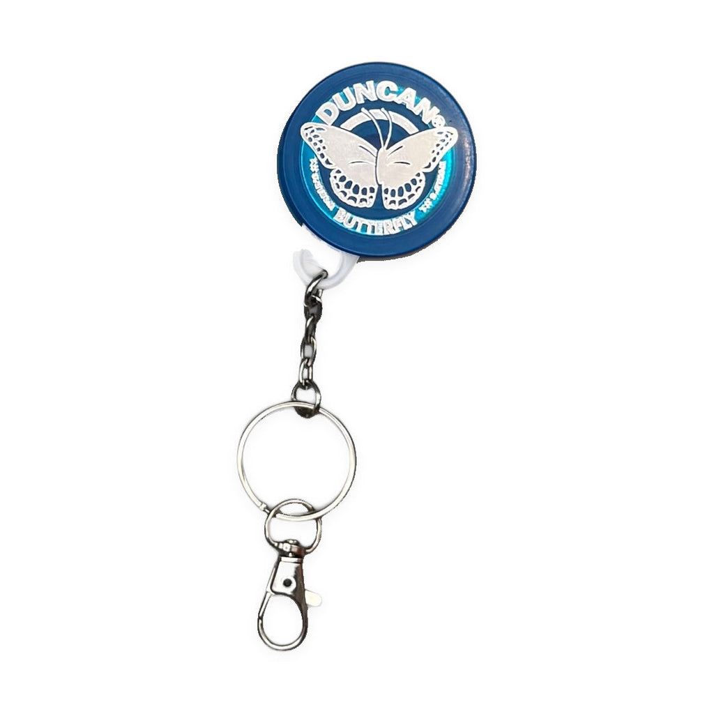 Vintage Junk Drawer Keychains & Bag Charms: Blue & Orange