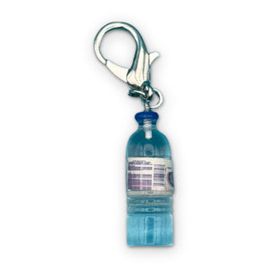 Mini Evian Water Bottle - bodega food grocery nyc ny apple fruit vegetables fun vintage keychain vintage charms for bag nostalgia vintage keychains y2k collectible - Bag Crap
