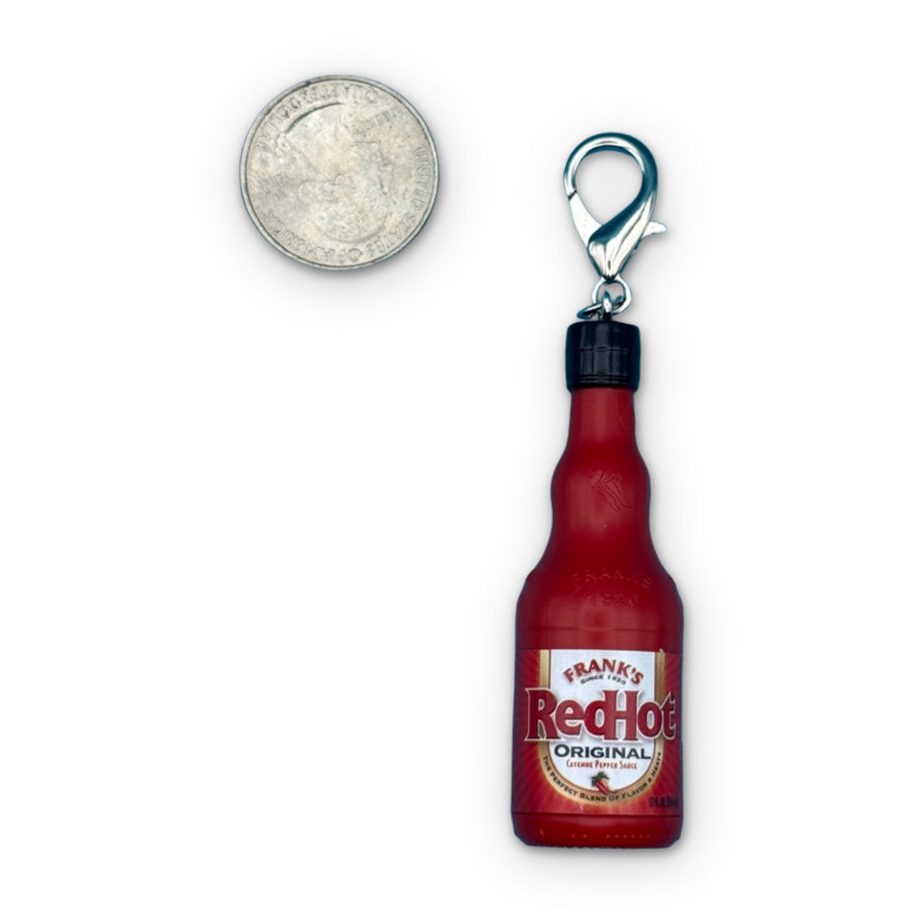 Mini Frank's Red Hot Sauce Bag Charm