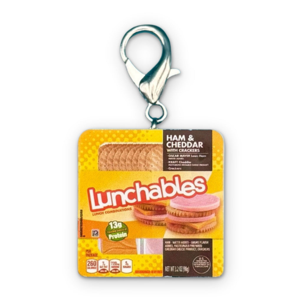 Mini Ham Lunchables Bag Charm - RARE