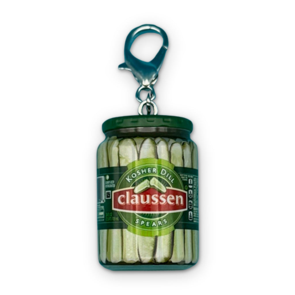 Mini Kosher Pickles Bag Charm - RARE