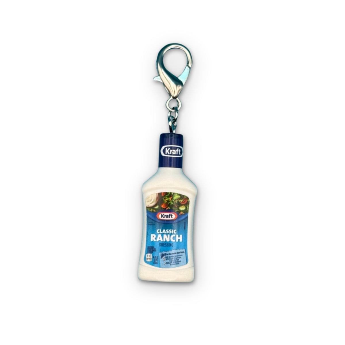 Mini Kraft Classic Ranch Bag Charm on a white background