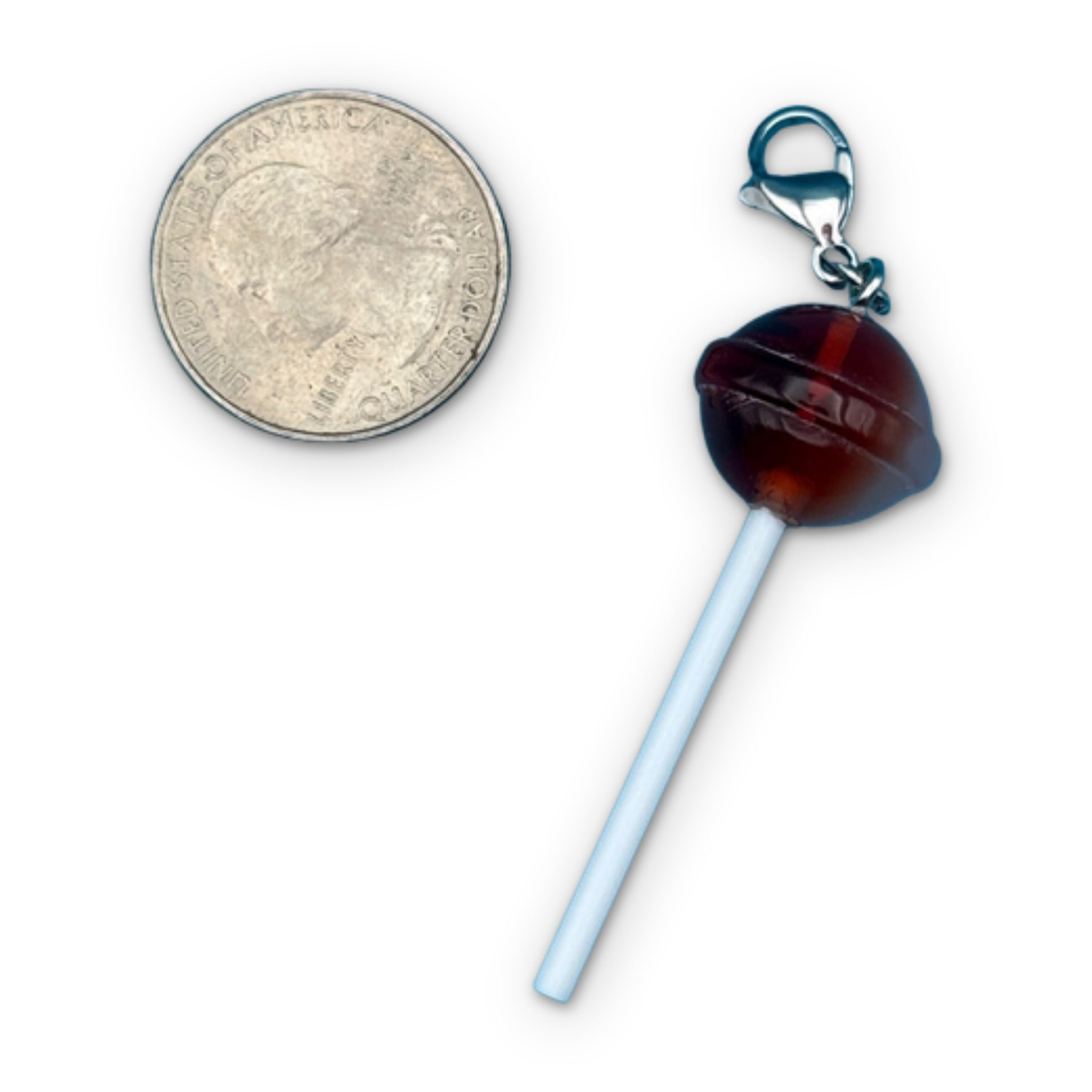 Mini Lollipop Candy  s -  vintage keychain vintage charms for bag nostalgia vintage keychains y2k collectible - Bag Crap