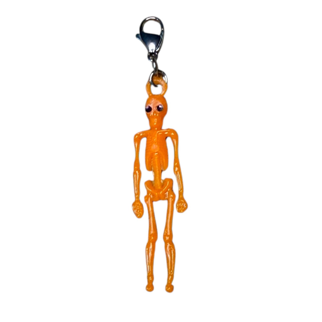 Vintage Miniature Skeleton Pendant Bag Charms