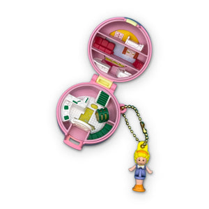 Mini Retro Polly Pocket -  vintage keychain vintage charms for bag nostalgia vintage keychains y2k collectible - Bag Crap