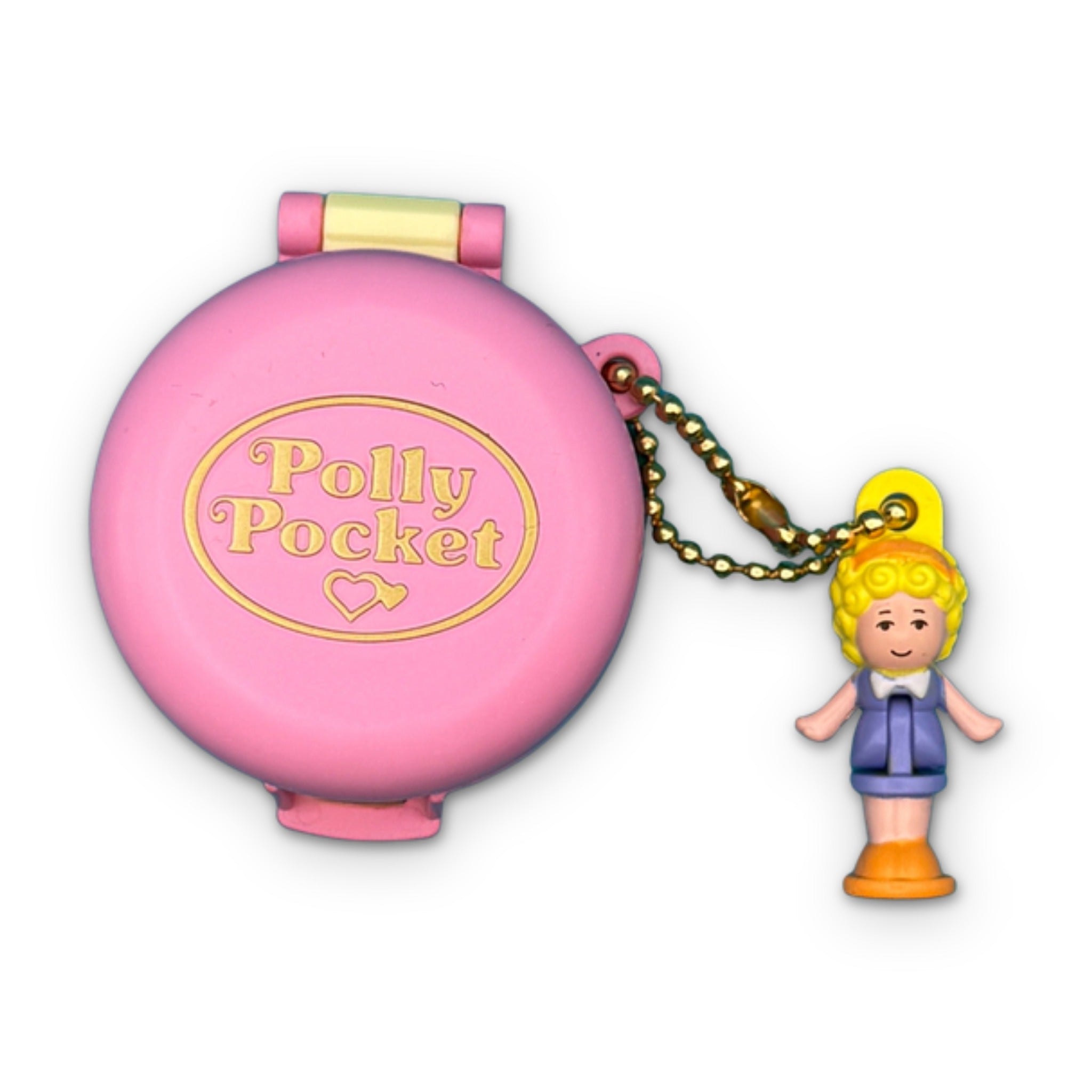 Mini Retro Polly Pocket -  vintage keychain vintage charms for bag nostalgia vintage keychains y2k collectible - Bag Crap