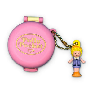 Mini Retro Polly Pocket -  vintage keychain vintage charms for bag nostalgia vintage keychains y2k collectible - Bag Crap