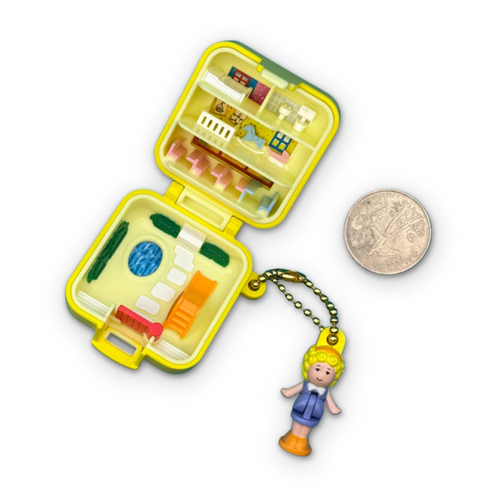 Mini Retro Polly Pocket Bag Charm
