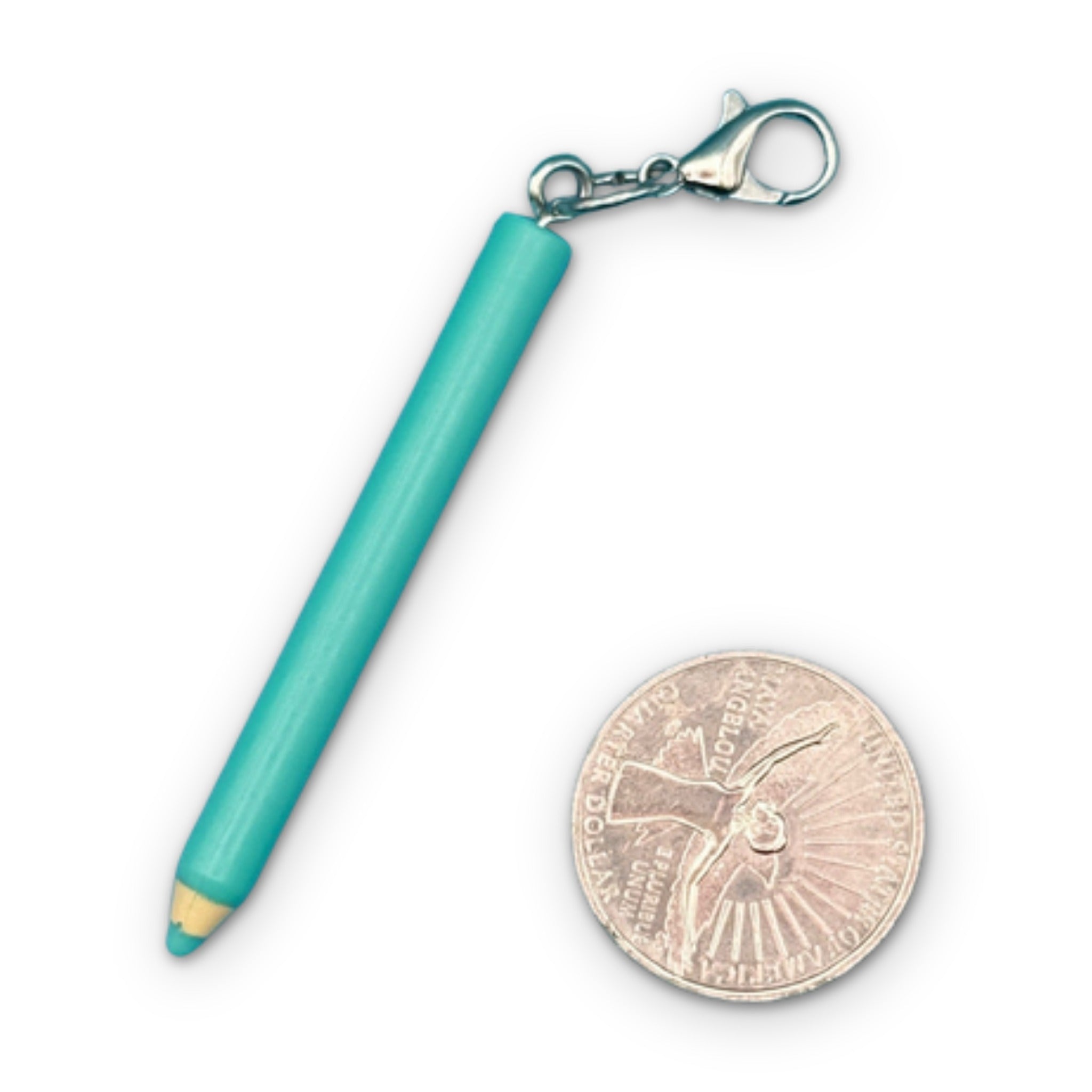 Mini School Supplies Silver Trinket  s -  vintage keychain vintage charms for bag nostalgia vintage keychains y2k collectible - Bag Crap