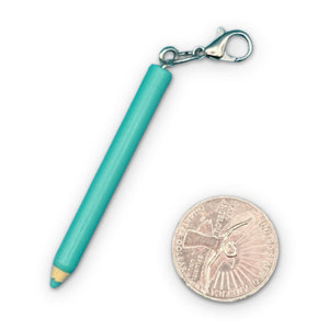 Mini School Supplies Silver Trinket  s -  vintage keychain vintage charms for bag nostalgia vintage keychains y2k collectible - Bag Crap