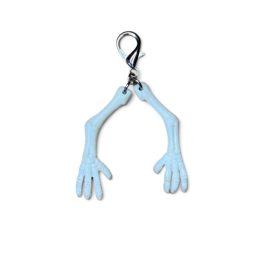 Vintage Miniature Skeleton Pendant Bag Charms