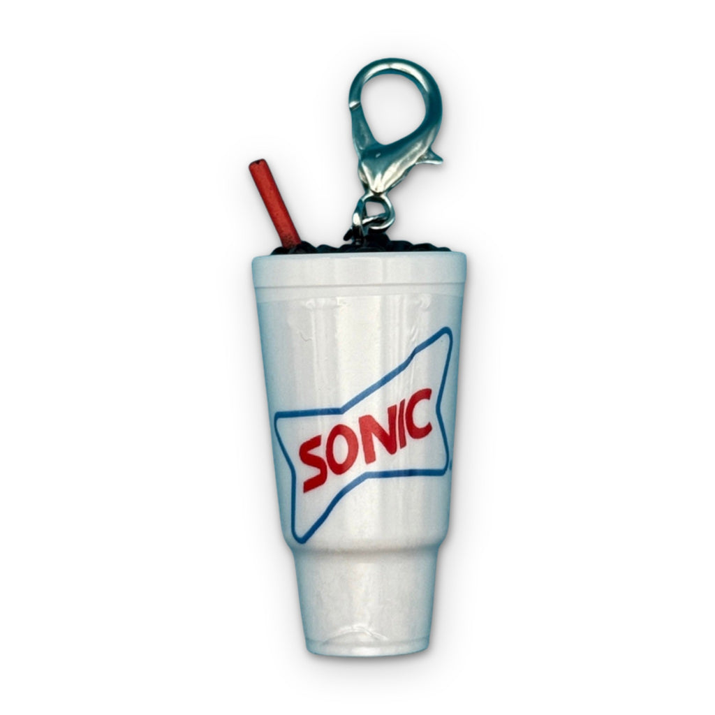 RARE Mini Sonic Soft Drink Bag Charm
