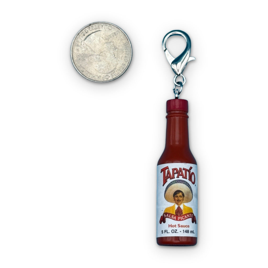 Mini Tapatio Hot Sauce Bag Charm