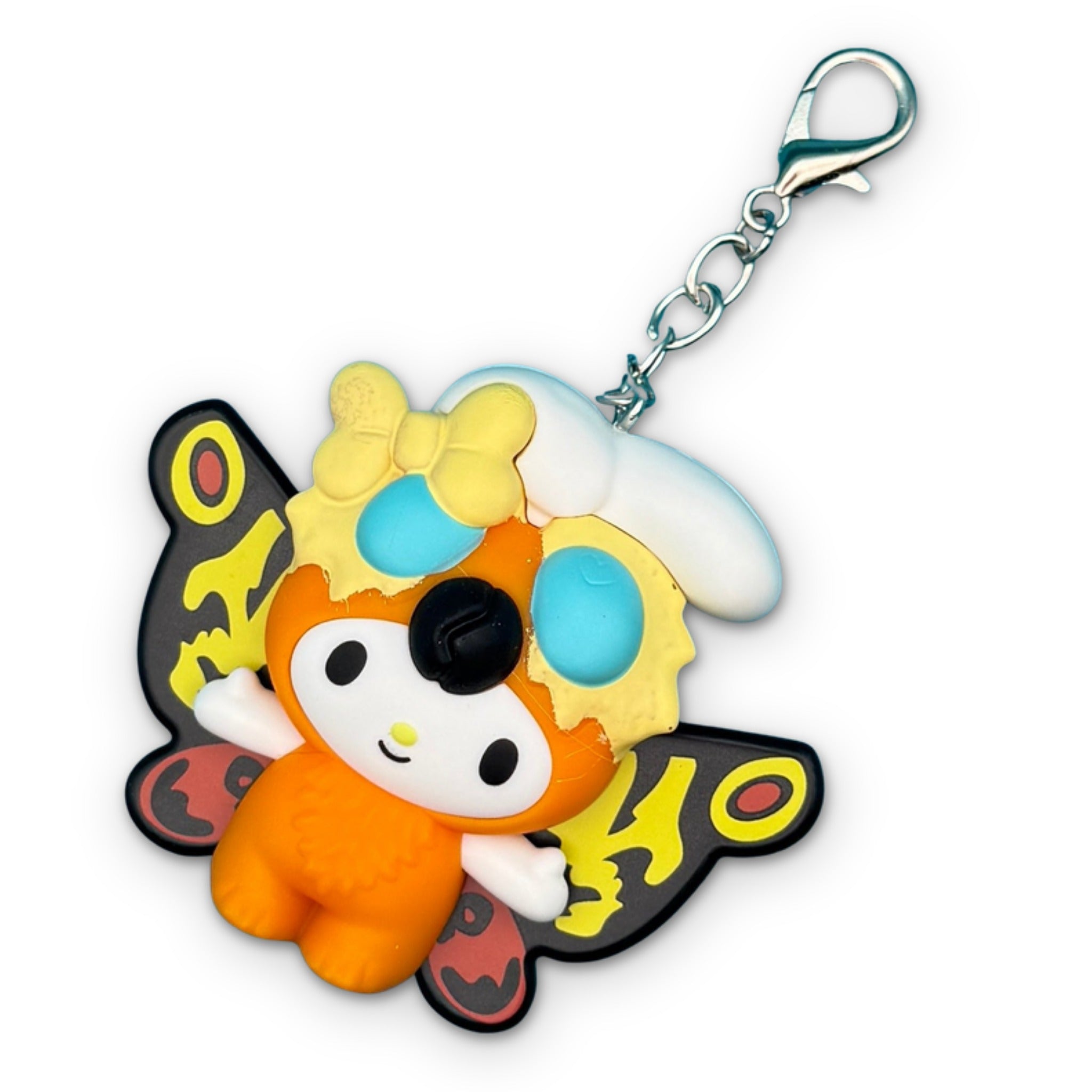 Full Character Set: 8 Hello Kitty x Godzilla Happy Meal  s - hello kitty sanrio japan kawaii rare vintage keychain vintage charms for bag nostalgia vintage keychains y2k collectible - Bag Crap