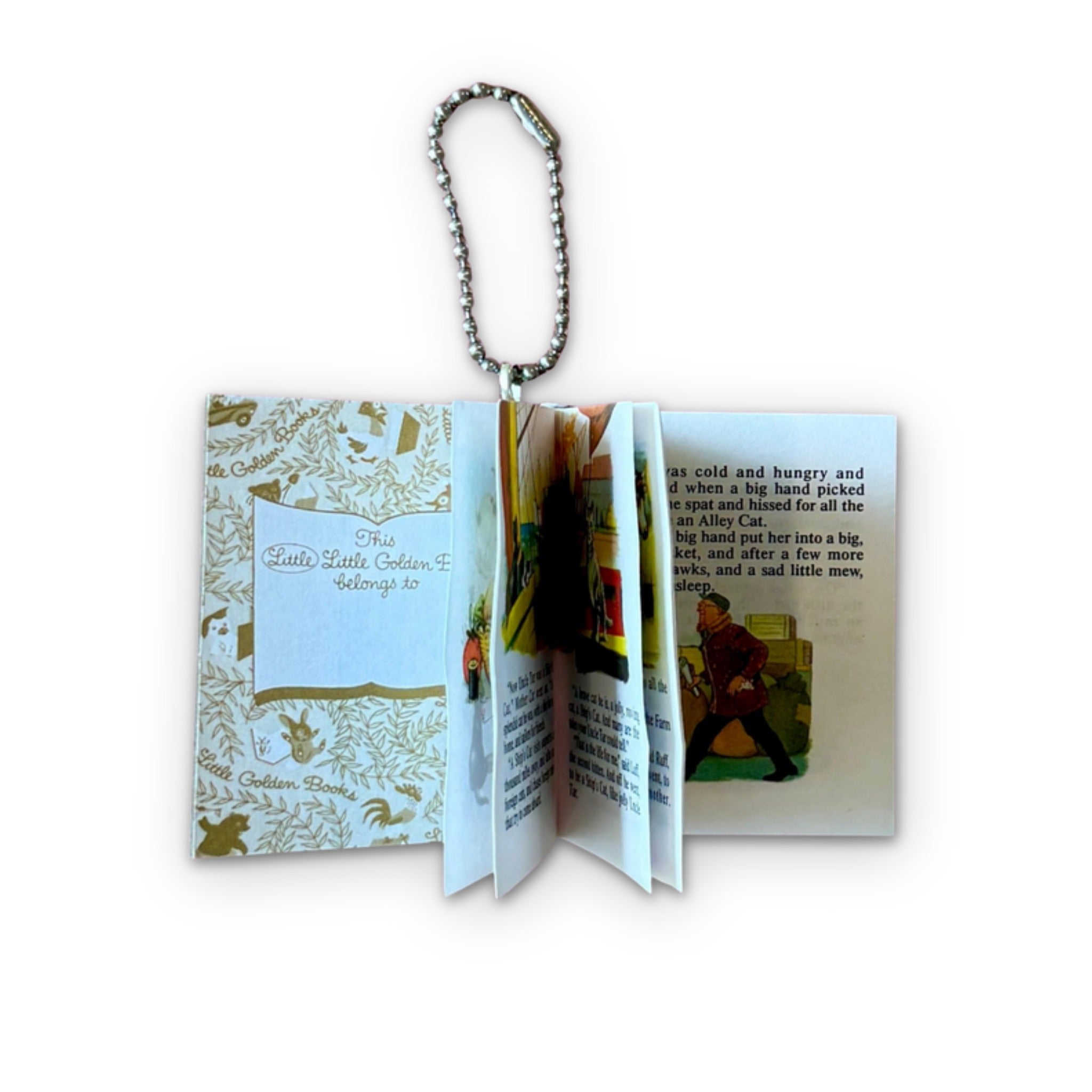 Mystery Blind Box:  Little Golden Book   s -  vintage keychain vintage charms for bag nostalgia vintage keychains y2k collectible - Bag Crap