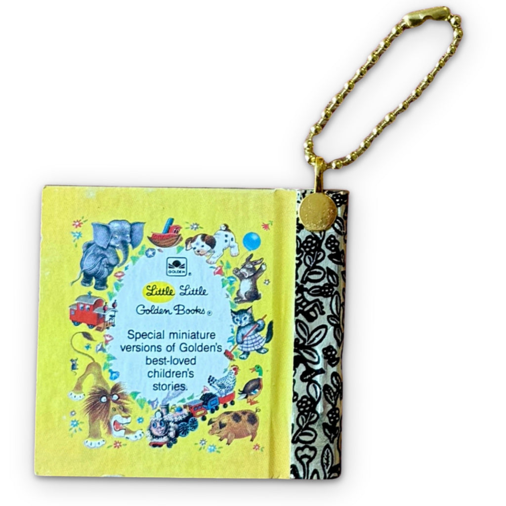 Mystery Blind Box: Vintage Little Golden Book Bag Charm Keychains