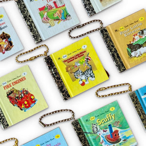 Mystery Blind Box:  Little Golden Book   s -  vintage keychain vintage charms for bag nostalgia vintage keychains y2k collectible - Bag Crap