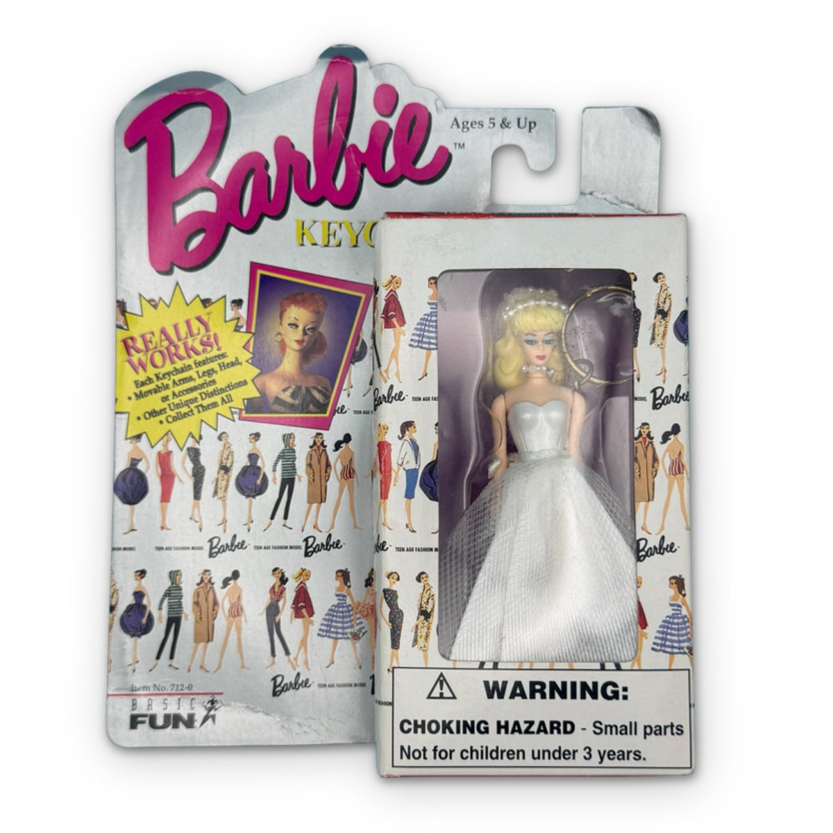 NIP 1997  : Wedding Day Barbie - barbie doll toy pink rare vintage keychain vintage charms for bag nostalgia vintage keychains y2k collectible - Bag Crap