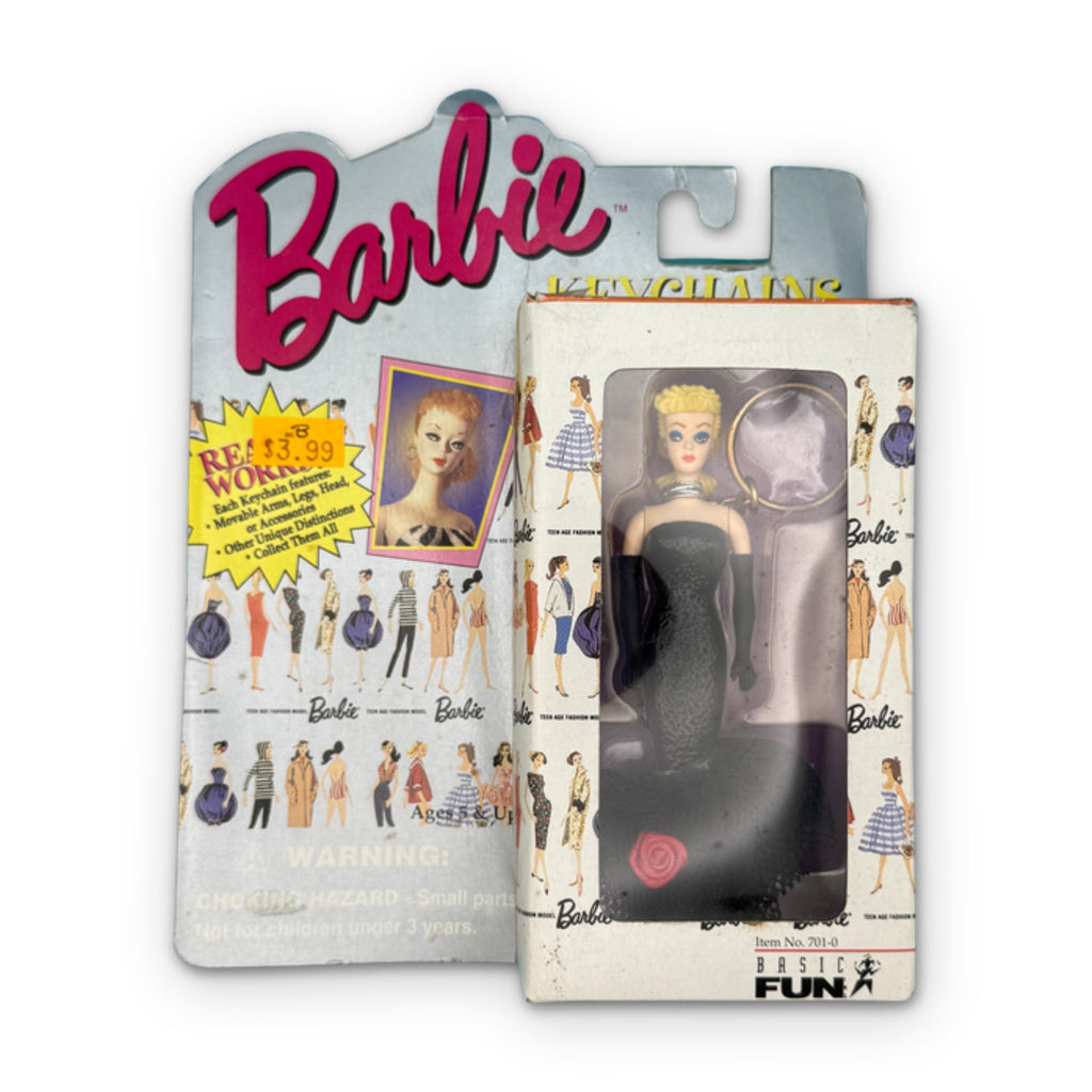 NIP 90s Vintage Keychain: Blonde Solo in the Spotlight Barbie