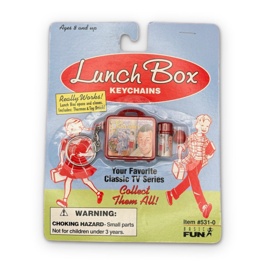 NIP 90s Vintage Keychain: Get Smart Lunch Box