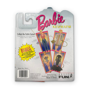 NIP 90s  : Picnic Barbie - barbie doll toy pink rare vintage keychain vintage charms for bag nostalgia vintage keychains y2k collectible - Bag Crap